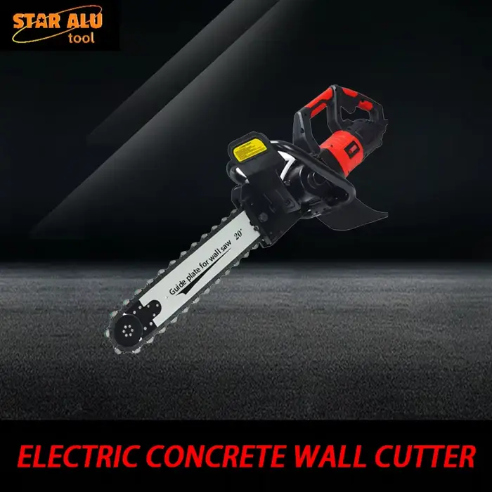Coupe-mur électrique en béton 5000W haute puissance