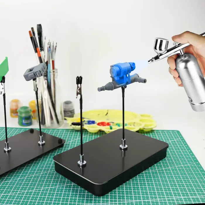 Outil de soudure à base magnétique Rafford - 360 ° Support de PCB à bras flexibles avec pinces crocodiles pour la