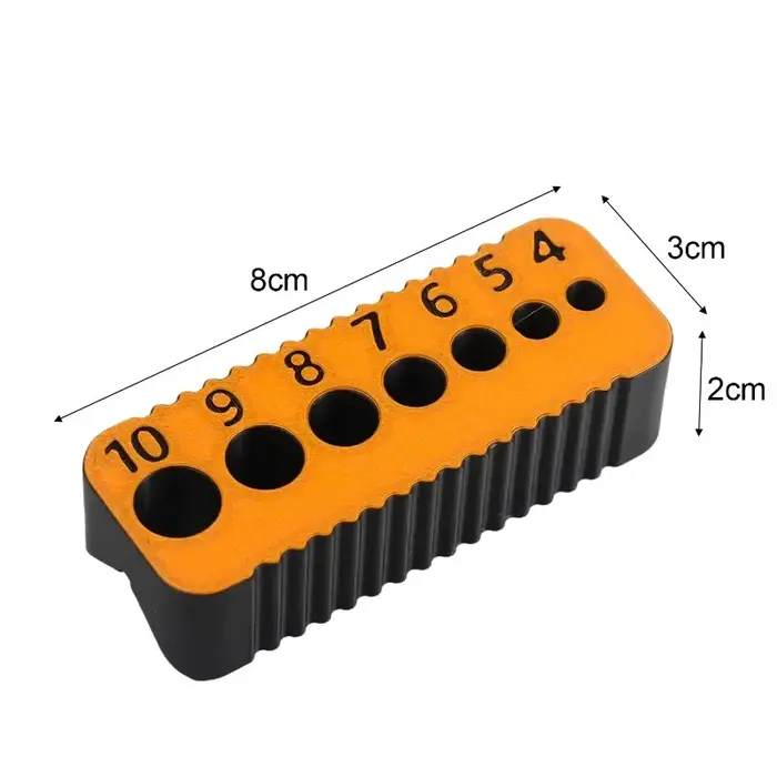 Guide de perçage adapté aux trous de 4/5/6/7/8/9/10 mm, outil de perçage DIY, bloc de perçage, outil de jonction, accessoire de précision multifonctionnel