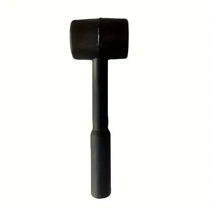 Maillet en caoutchouc noir – outil durable et polyvalent pour le bricolage