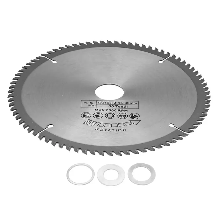 Lame de scie circulaire avec 3 joints toriques