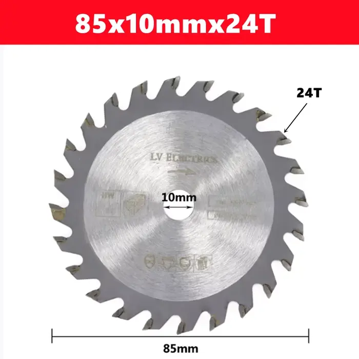 Mini lame de scie circulaire 85x10/15mm 24T 30T 36T, lame de scie à bois de haute qualité, lame en a