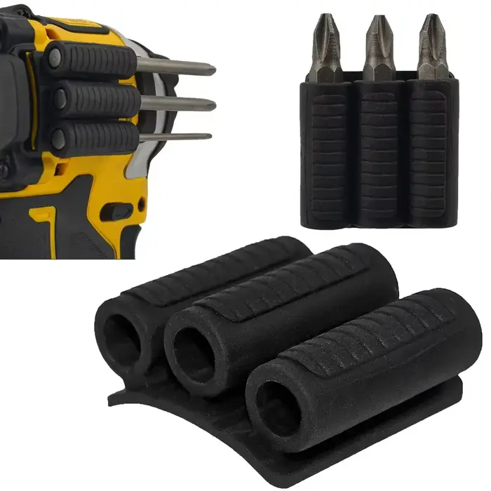 Supports d'embouts à changement rapide pour perceuse