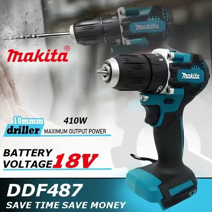 Makita DDF487 Perceuse-visseuse électrique sans balais au lithium
