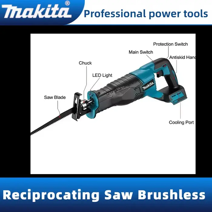 Scie sauteuse sans fil Makita