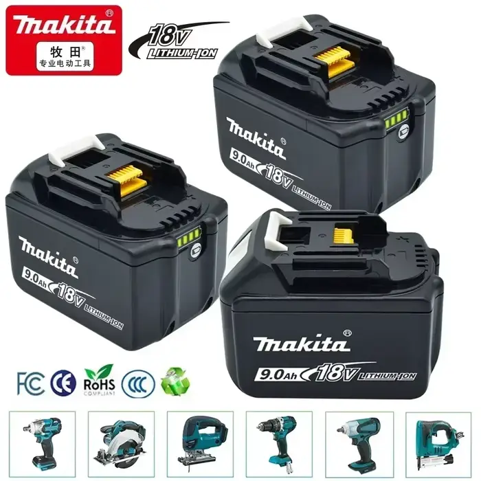 Perceuse-visseuse sans fil Makita 18V DDF487 d'origine