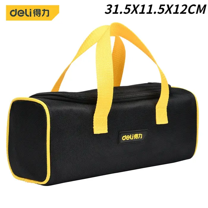 DELI petit sac à outils 1680D Oxford professionnel électricien