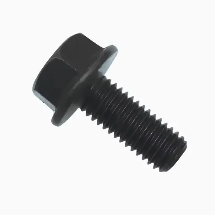 Boulon de lame de scie M8 X 20mm, filetage à main, tête hexagonale pour pièces de machine à couper, lame de scie noire 089006017064, 1 pièce