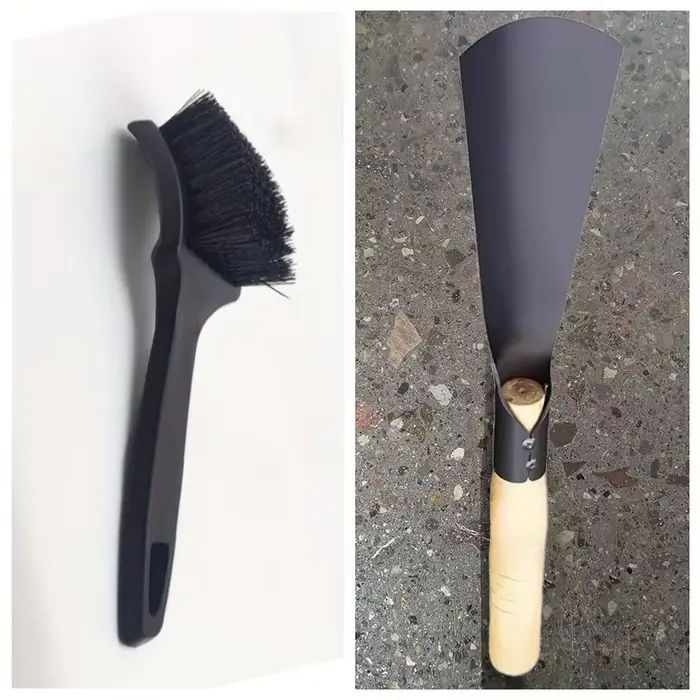 Ensemble de brosses de nettoyage multifonctionnelles pour tondeuse à gazon - Outil essentiel pour l'entretien des pelouses