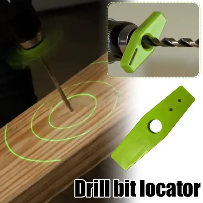 Localisateur de lumière de Position de trou de forage, Guide de perçage en plastique, localisateur d