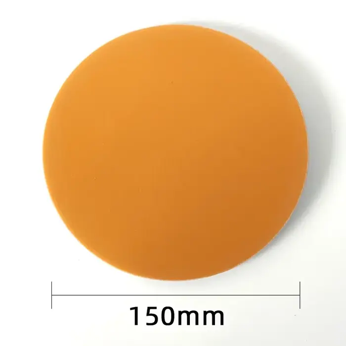 Papier de verre éponge floqué 150MM 6 pouces pour FESTOOL /Mirka etc ponceuse dos polaire feuille de ponçage ronde pour