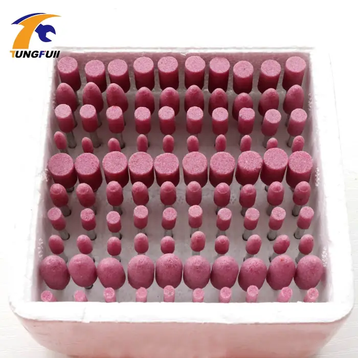 100 pièces/ensemble perceuse tête de meulage outil assortiment de pointe montée en céramique pour Dr