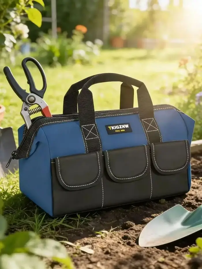 Sac de rangement pour outils bleu TKIGZNWB012-1 en polyester durable