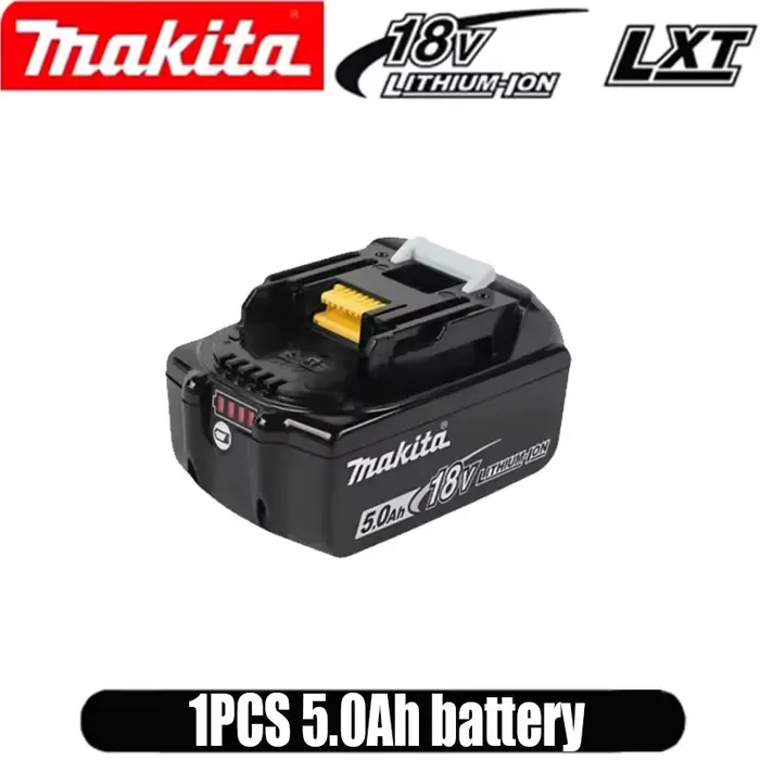 Batterie d'outil puissante Makita 18V 5Ah 6Ah + chargeur, 100% originale, neuve, pour perceuse à per