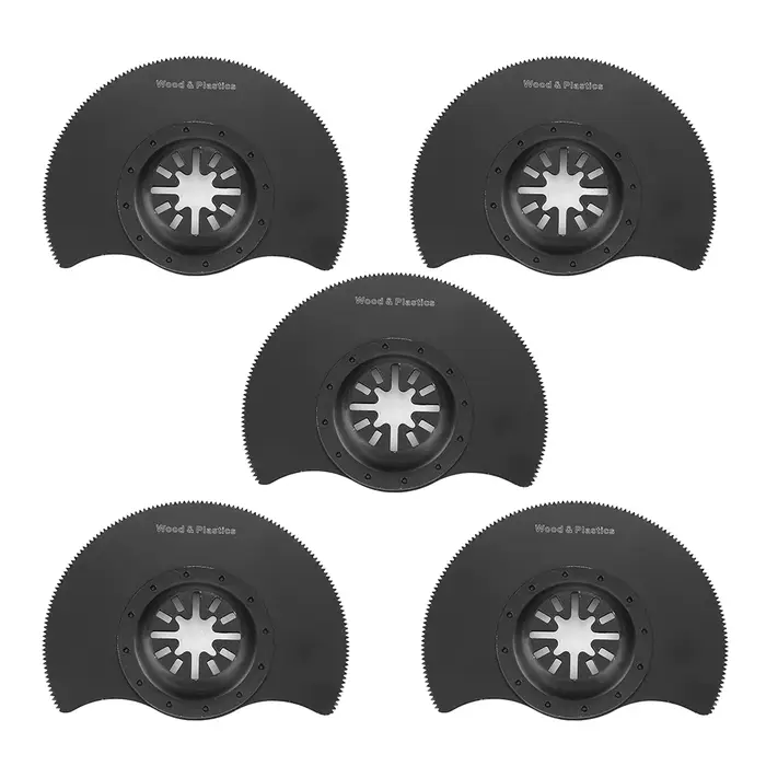ZK30 5 pièces lames de scie circulaire oscillant multi-outils ensemble d'accessoires pour réparer la