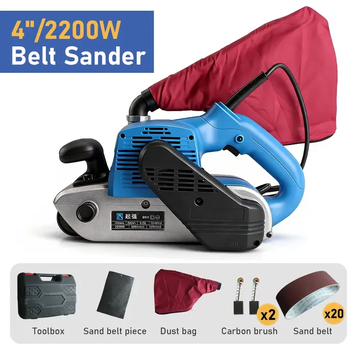 Ponceuse à bande électrique 2200W