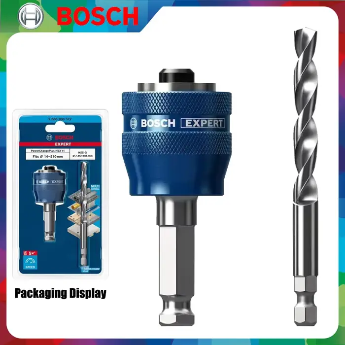 BOSCH 2608901966 Expert Change Plus HSS foret système de scie cloche adaptateur perceuses accessoires d'outils électriques d'origine