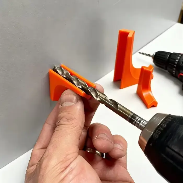 Lot de 3 guides de perçage avec rainures en V pour une ajustement parfait | Outil de positionnement carré plus durable