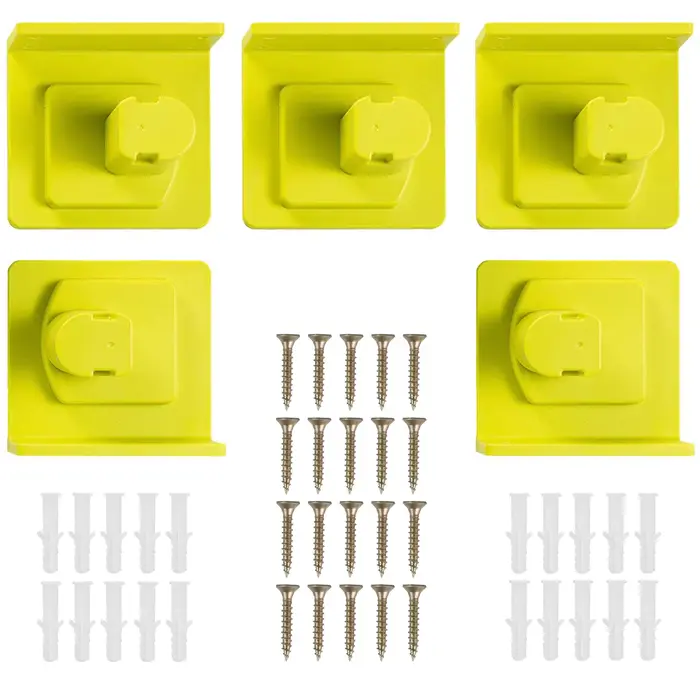 10/5 pièces porte-outil support de quai Compatible pour ryobi 18V porte-outil support cintre organis