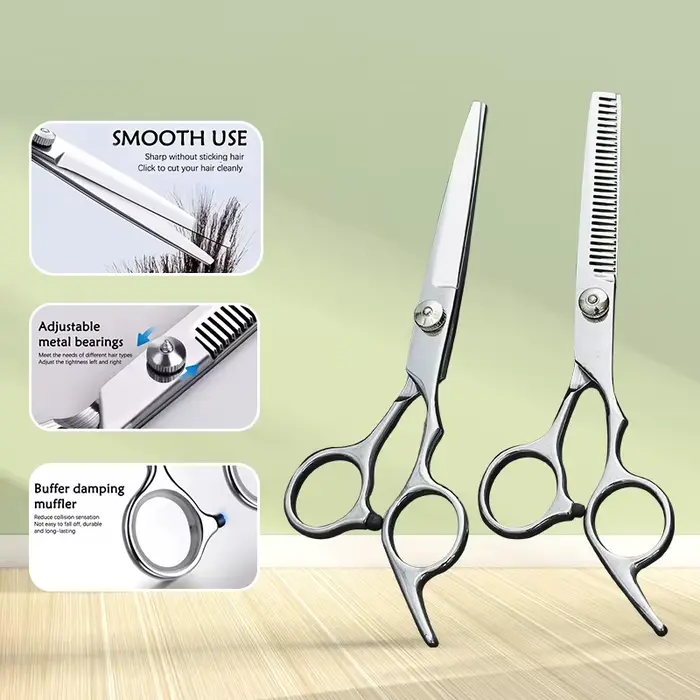 1 pièces ciseaux de coiffure 6 pouces
