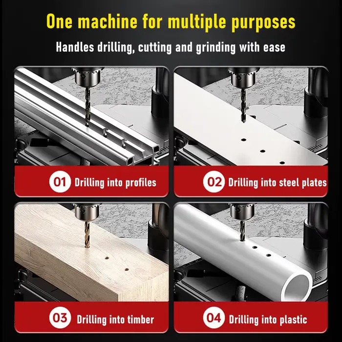 Support de perceuse réglable pour perceuse électrique