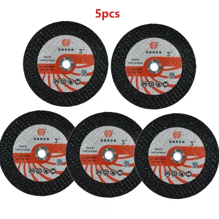 5/10 pièces 75mm Mini disque de coupe circulaire résine meule pour meuleuse d'angle polissage disque