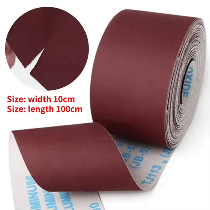 Feuilles abrasives abrasives pour grill levez y, rouleau de papier de verre, grain 80, 120, 180, 240