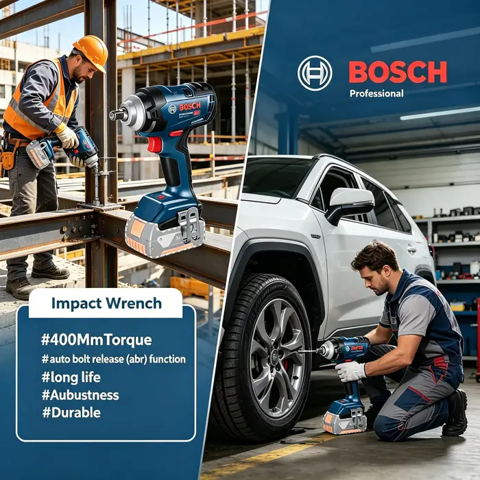 Nouvelle clé à chocs Bosch GDS 18V-400 18V