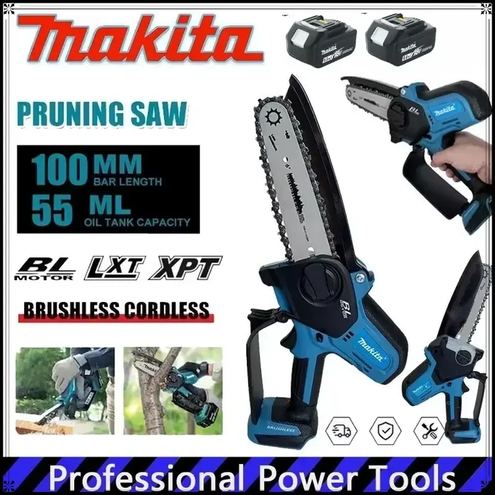 Scie à chaîne électrique Makita 18V-21V 6 pouces