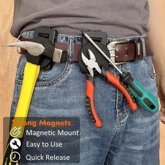 Réinitialisation de ceinture à outils magnétique