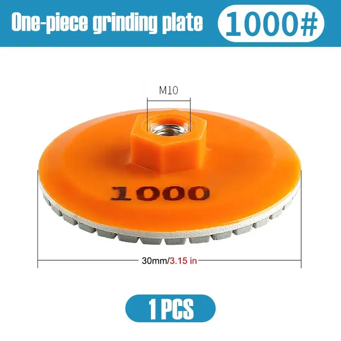 1 pièce Disque de polissage et de chanfreinage pour carreaux céramiques 80 mm M10 pour meuleuse d'angle