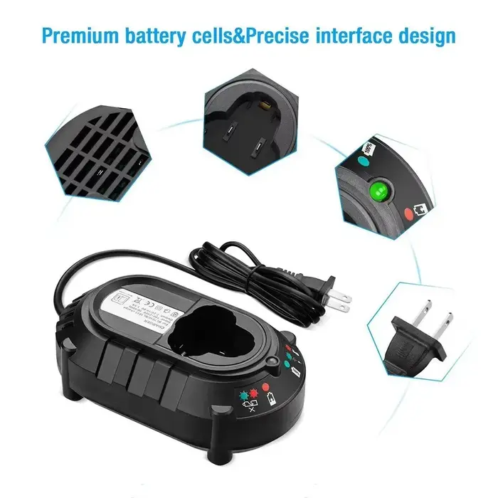 Chargeur pour Makita BL1013 BL1014 10.8V-12V Li-ion Batteries DC10WA perceuse électrique tournevis outils