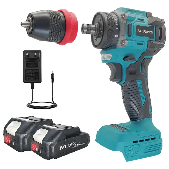 Perceuse électrique sans fil 2 en 1, couple 24, tournevis sans fil, pilote aste, outils électriques portables pour Makita, batterie 18V