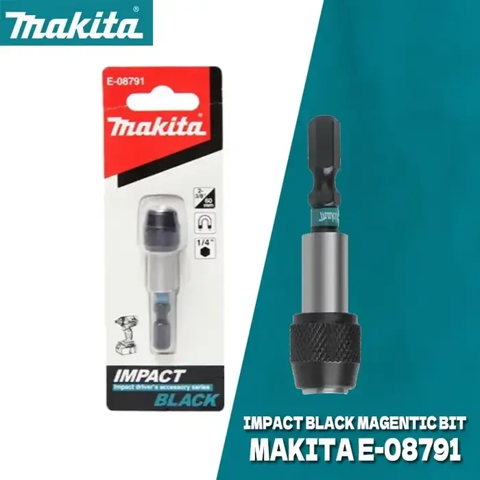 Makita 50MM 60MM Impact noir tournevis perceuse jeu d'embouts d'entraînement ensemble de conduite outil électrique