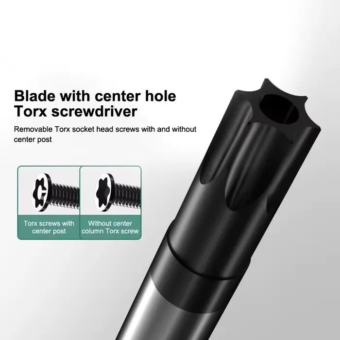 Outils pour l'entretien du bricolage : tournevis de sécurité Torx ; inviolable et magnétique