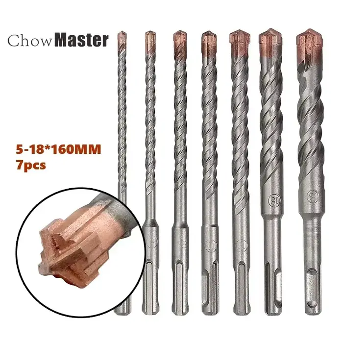 Chowmaster-Jeu de forets à percussion SDS Plus