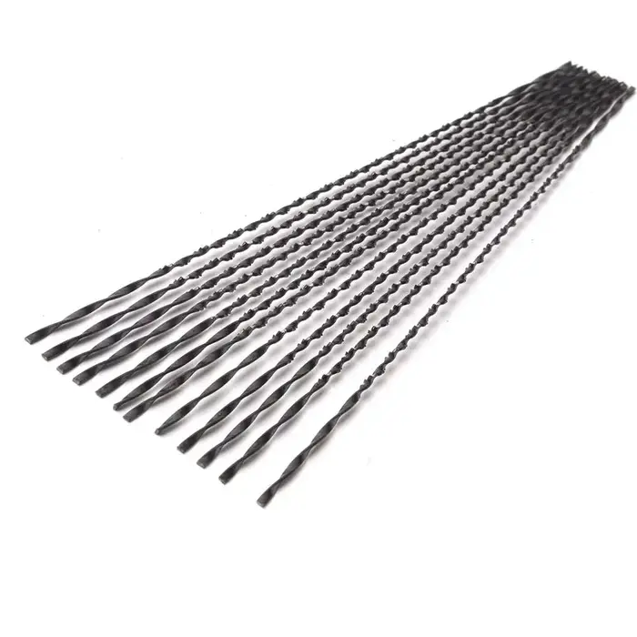 10 pièces 130 mm 2 # /3 # /7 # /8 # Lames de scie à chantourner dents en spirale lames de scie à b