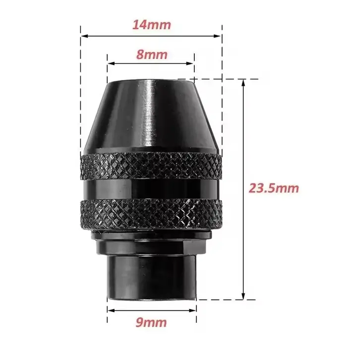 Mandrin universel multifonctionnel à changement rapide