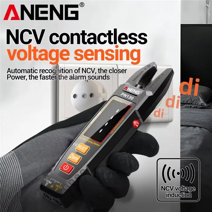 Pince multimètre numérique Intelligent ANENG 4000 points tension AC/DC courant portable capacité rés