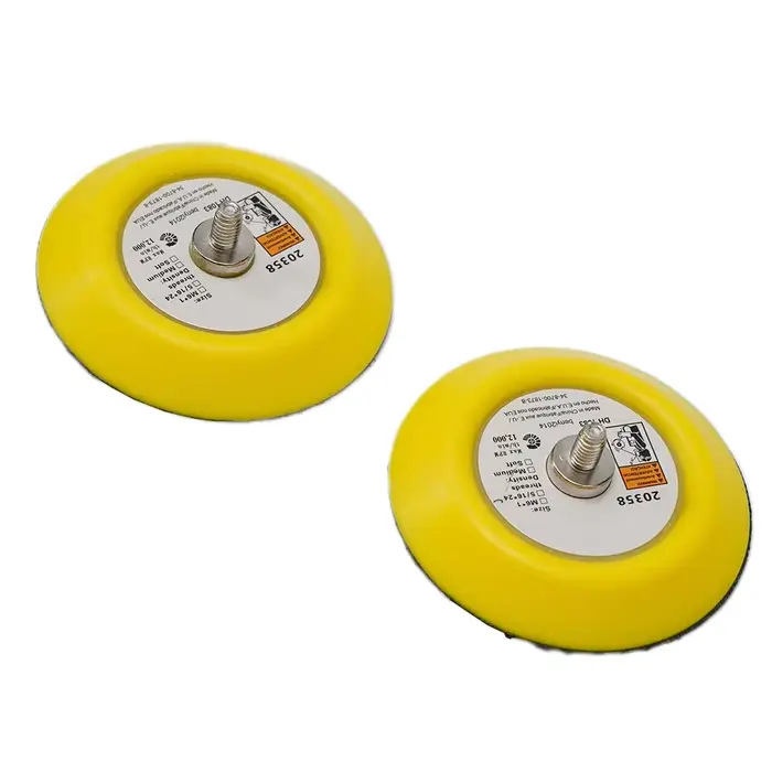 Deux tampons de ponçage et de polissage de 3 pouces (75 mm) avec filetage M6