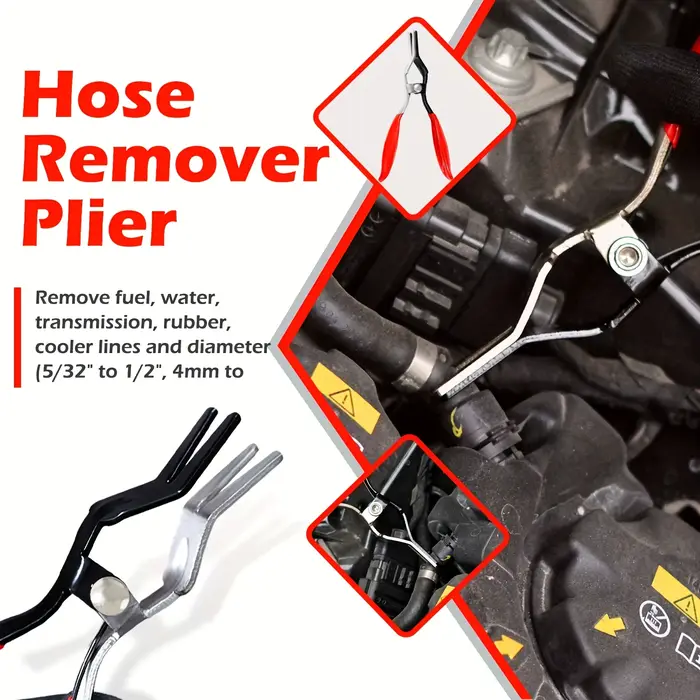 Pince à collier de serrage professionnelle - Kit d'outils de déconnexion et de démontage de conduite