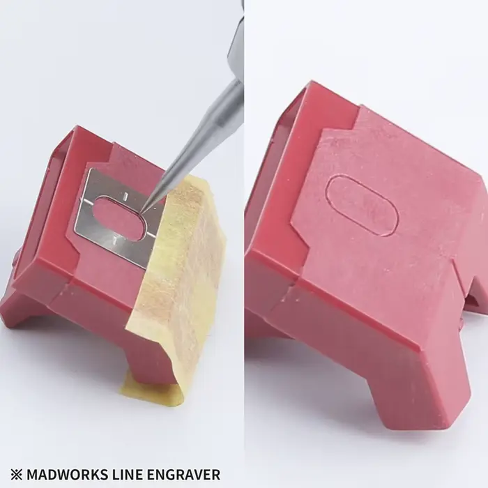 MADWORKS TS000 ligne graveur MH-01multifonction poignée en plastique modèle artisanat outil