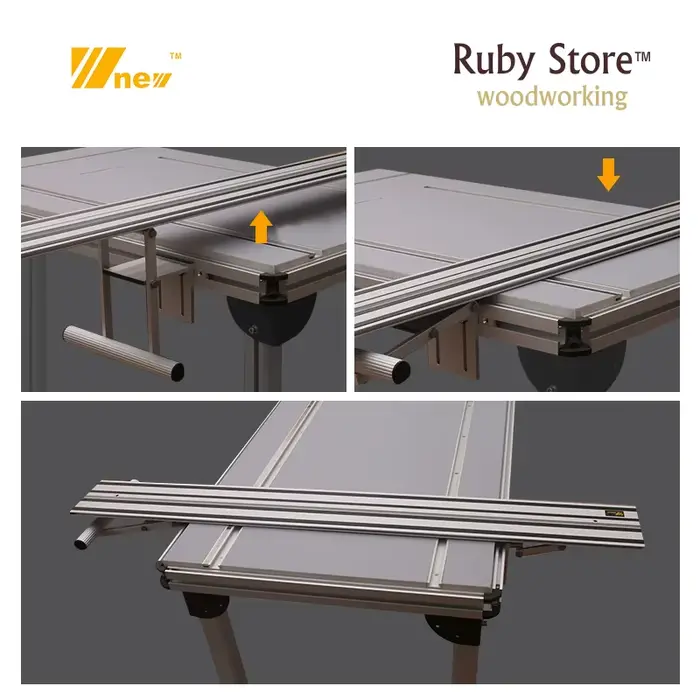 W-Nouveaux Accessoires pour Système de Coupe pour Rail de Guidage de Scie Circulaire