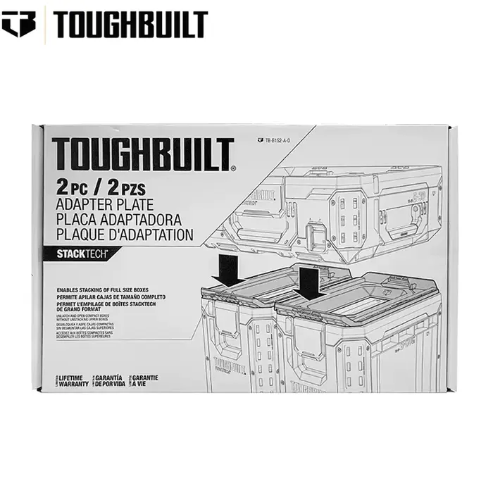 Boîte à outils empilable TOUGHBUILT TB-B1S2-A-0