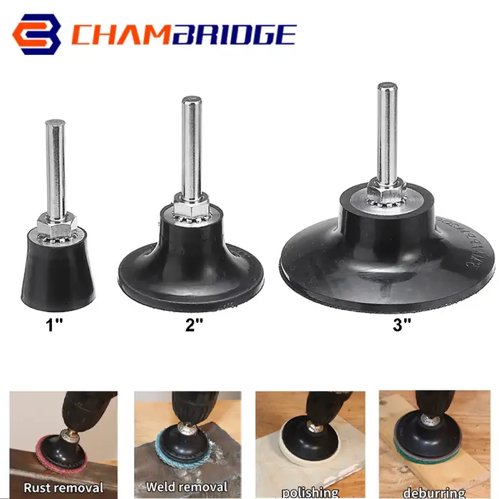 Support de disques de ponçage de 1 2 ou 3 pouces