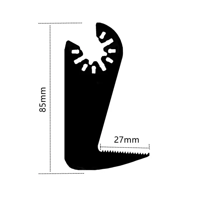 Jeu de lames oscillantes multi-outils à changement rapide