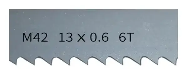 Lame de Scie à Ruban Bi Métal HSS M42 1735mm, 1735, 13, 0.65mm, 8/12T TPI pour Ministres le Bois et