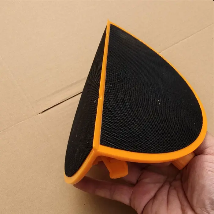 Support de ponçage manuel semi-circulaire pour coins de cloisons sèches