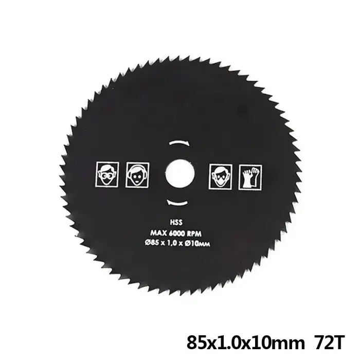 CMCP 1 pièce 85/115mm HSS lame de scie circulaire Mini lame de scie 44 60 72 80 dents disque de coup
