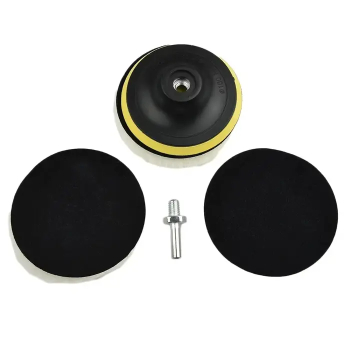 Disque de polissage de 4 pouces pour perceuse électrique